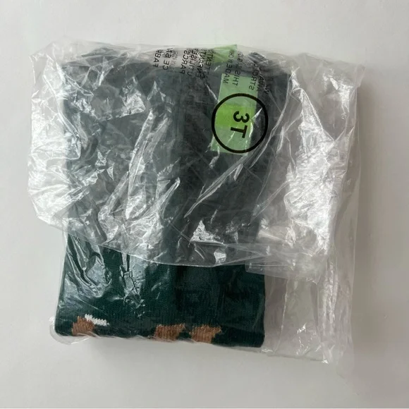 NWT Janie and Jack Green Sweater with Dog Toddler Boys Size 3 - Picture 7 of 7